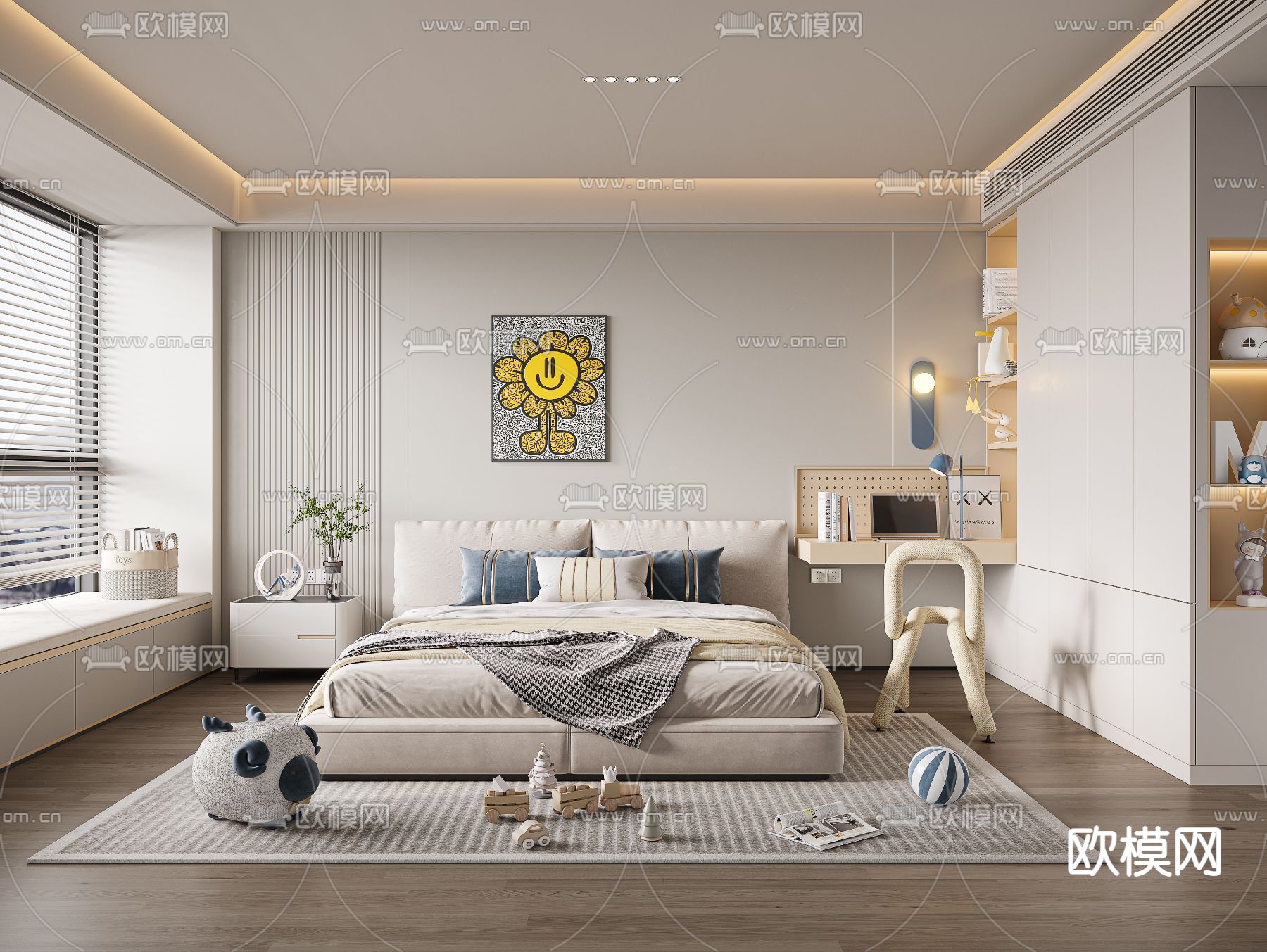 CHILDROOM SETS – VRAY / CORONA – 3D MODEL – 2651 - thumbnail 1