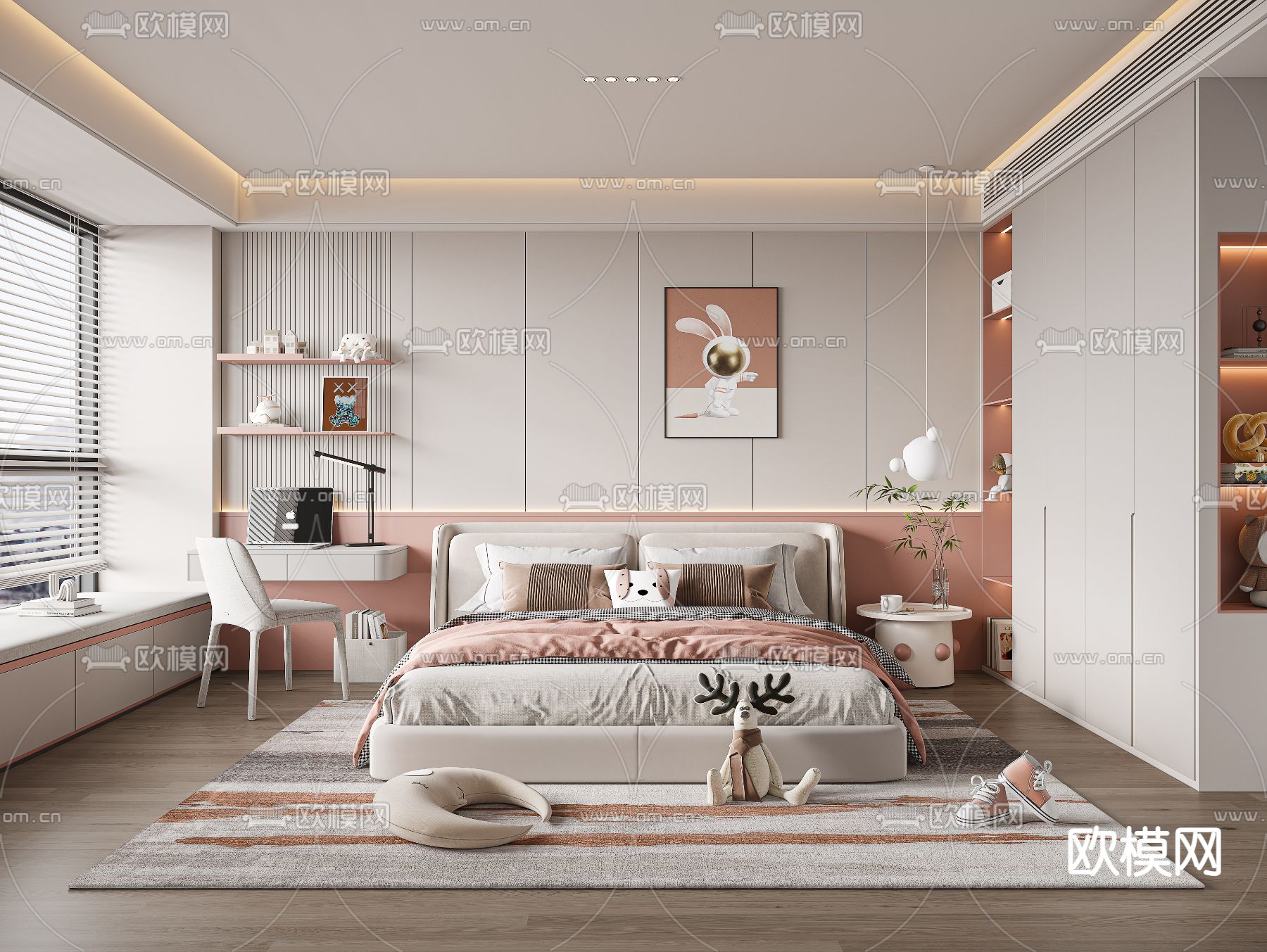 CHILDROOM SETS – VRAY / CORONA – 3D MODEL – 2658 - thumbnail 1