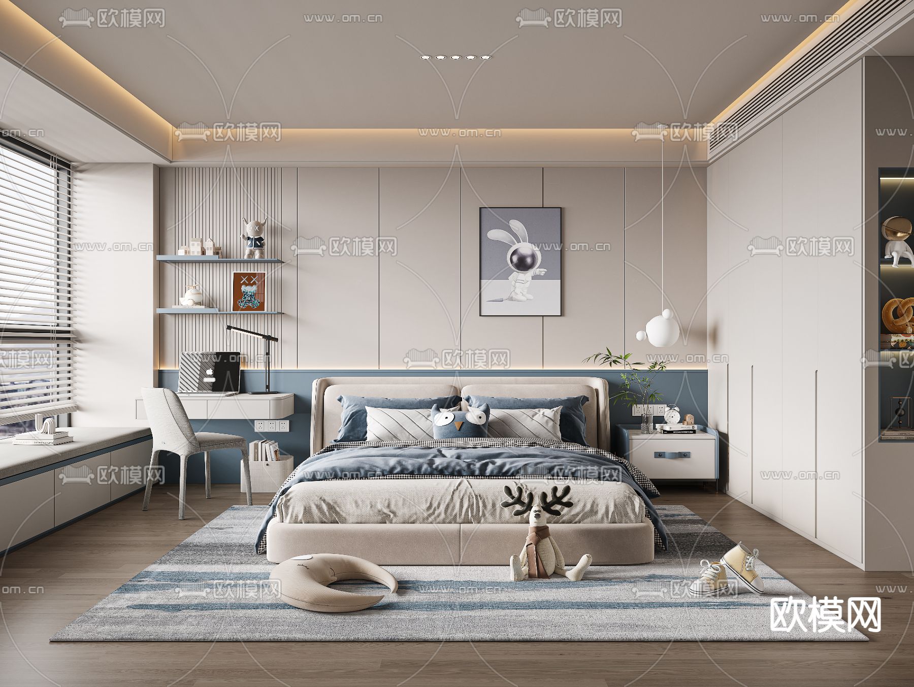 CHILDROOM SETS – VRAY / CORONA – 3D MODEL – 2659 - thumbnail 1