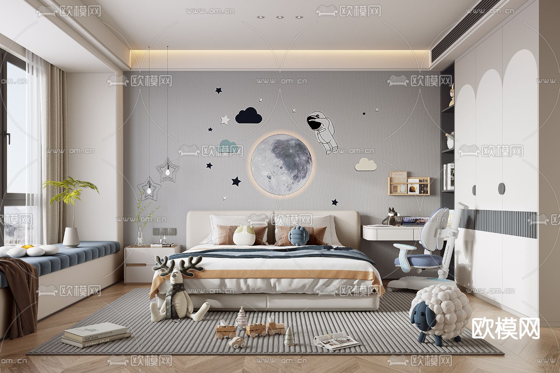 CHILDROOM SETS – VRAY / CORONA – 3D MODEL – 2674 - thumbnail 1