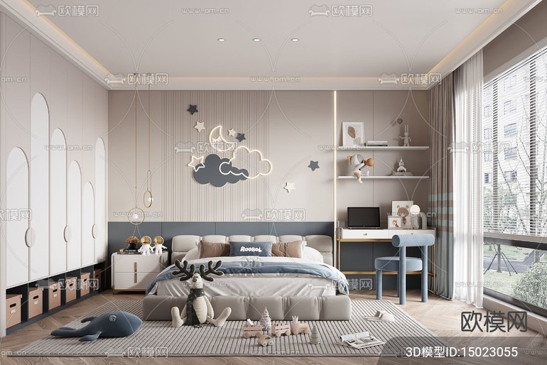 CHILDROOM SETS – VRAY / CORONA – 3D MODEL – 2685 - thumbnail 1