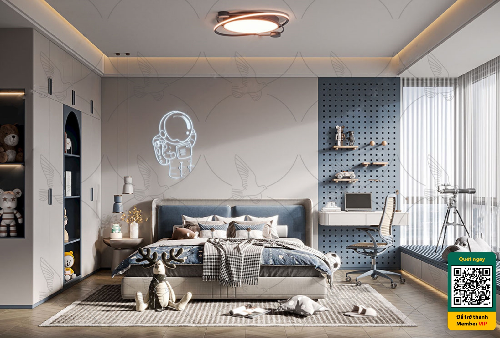 CHILDROOM SETS – VRAY / CORONA – 3D MODEL – 4088 - thumbnail 1