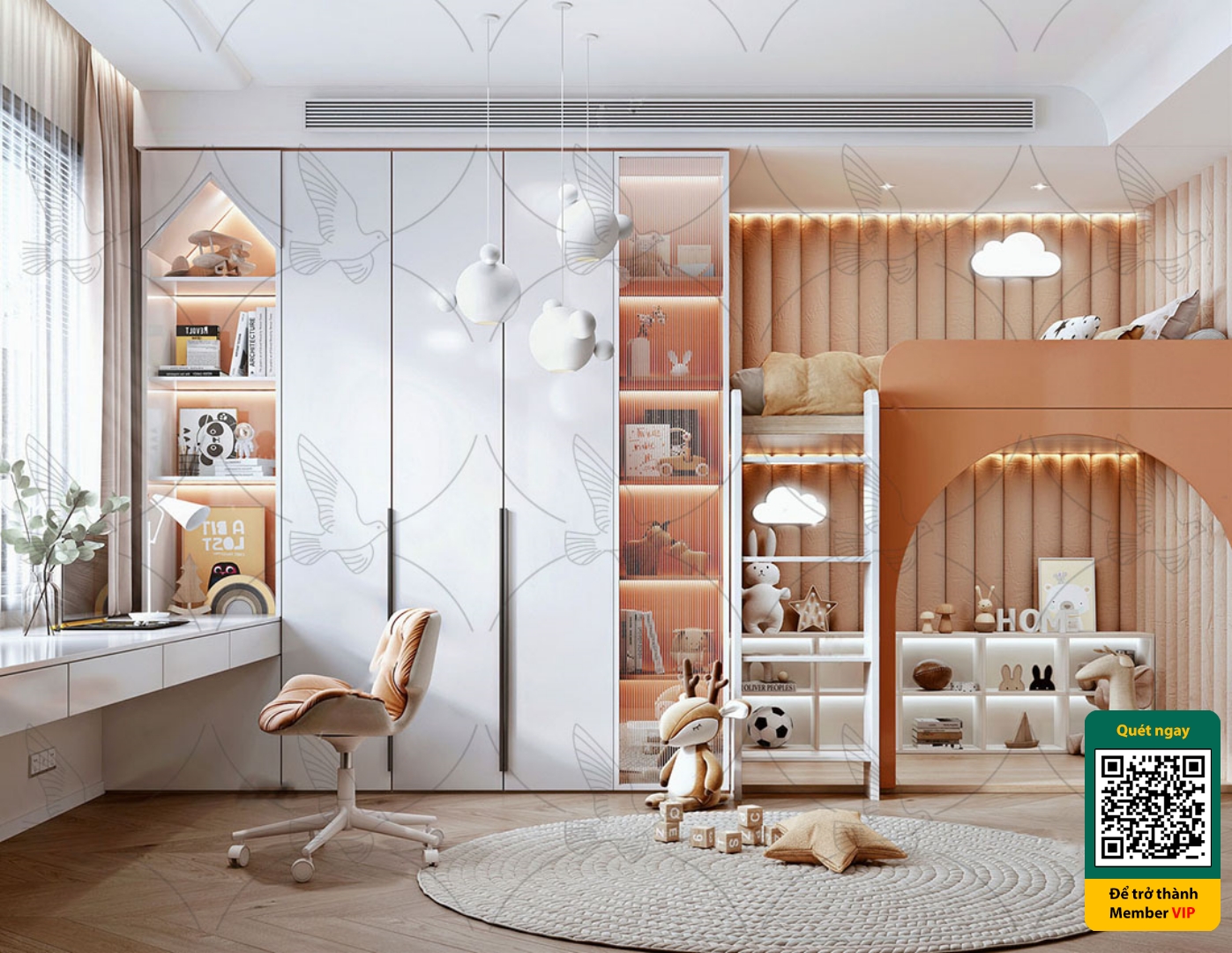 CHILDROOM SETS – VRAY / CORONA – 3D MODEL – 4089 - thumbnail 1