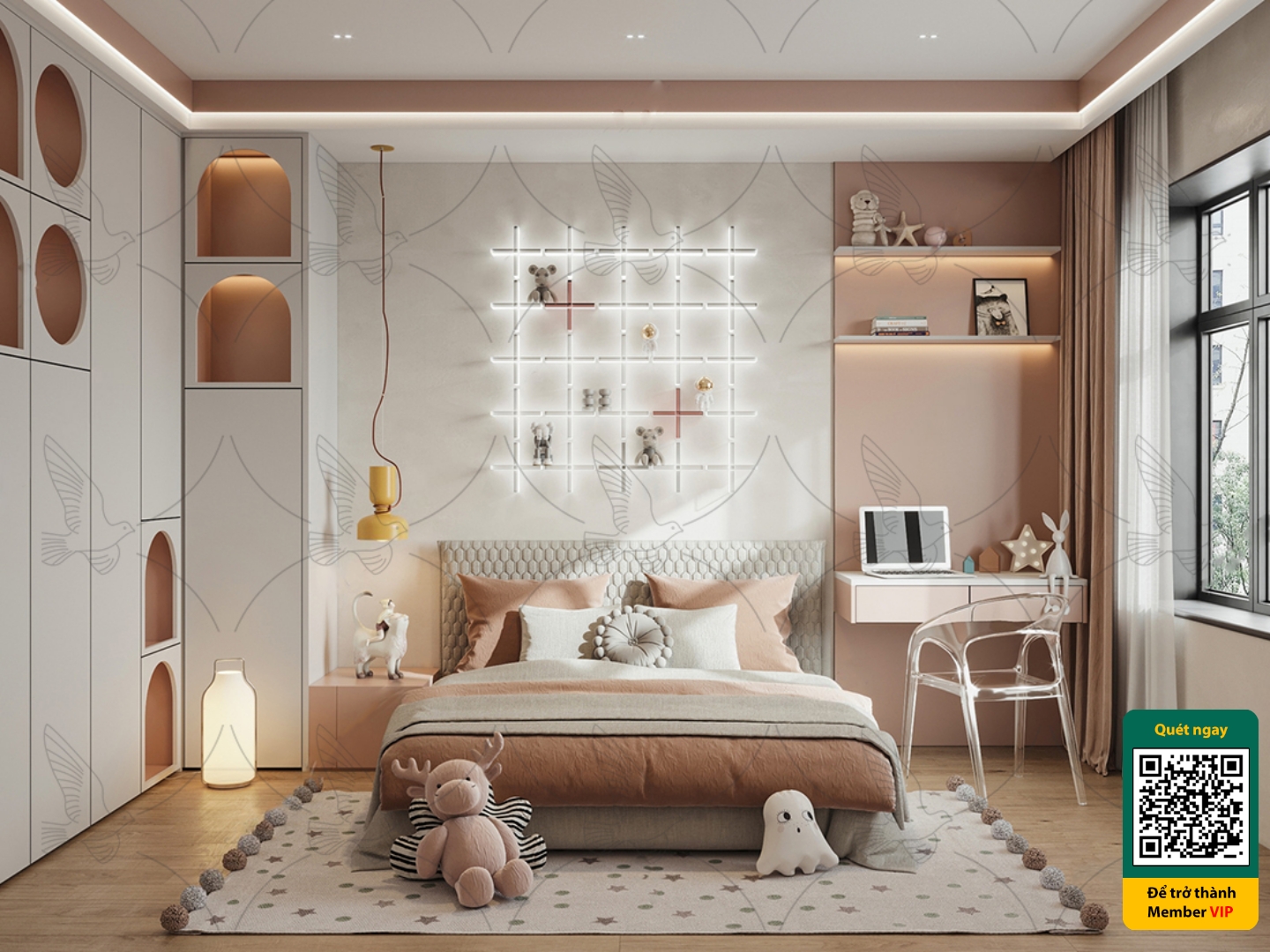 CHILDROOM SETS – VRAY / CORONA – 3D MODEL – 4096 - thumbnail 1