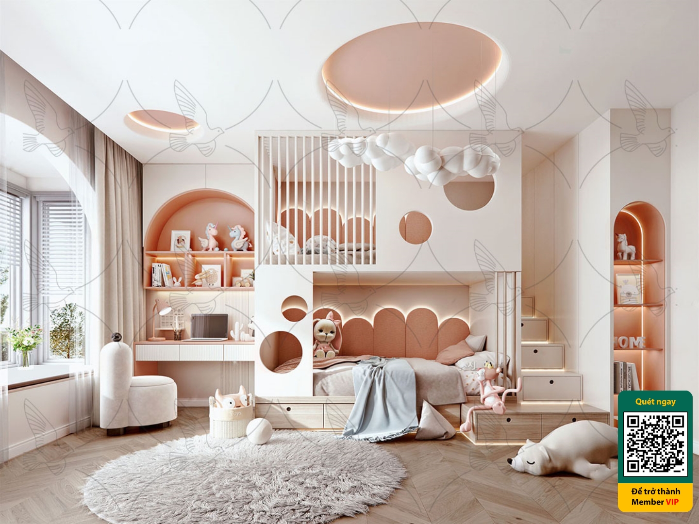 CHILDROOM SETS – VRAY / CORONA – 3D MODEL – 4108 - thumbnail 1