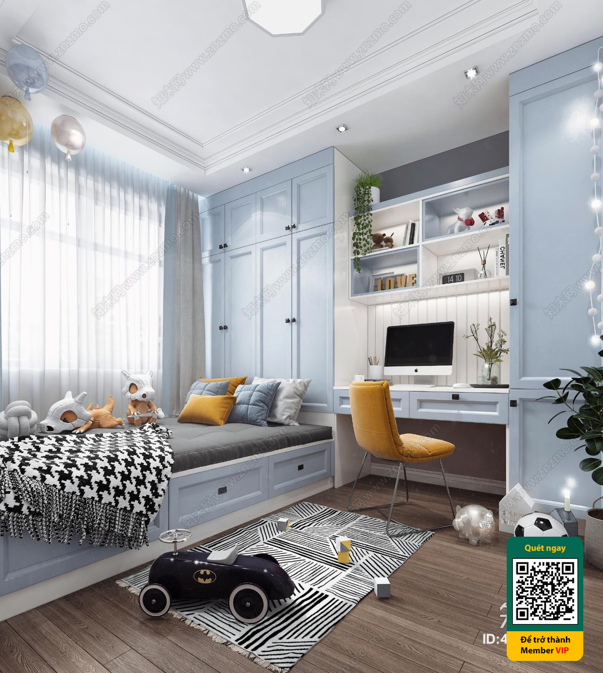 CHILDROOM SETS – VRAY / CORONA – 3D MODEL – 5441 - thumbnail 1