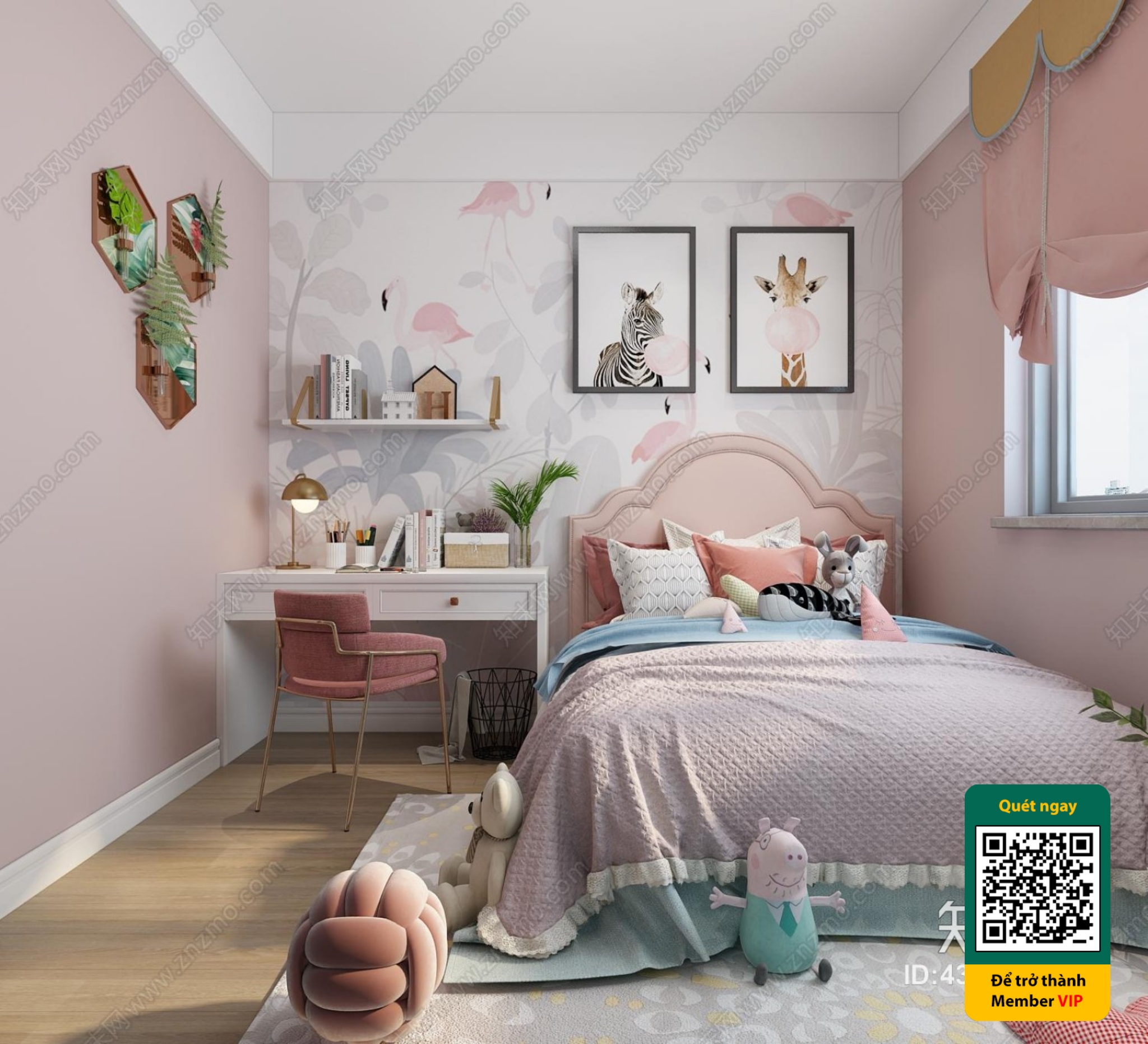 CHILDROOM SETS – VRAY / CORONA – 3D MODEL – 5446 - thumbnail 1