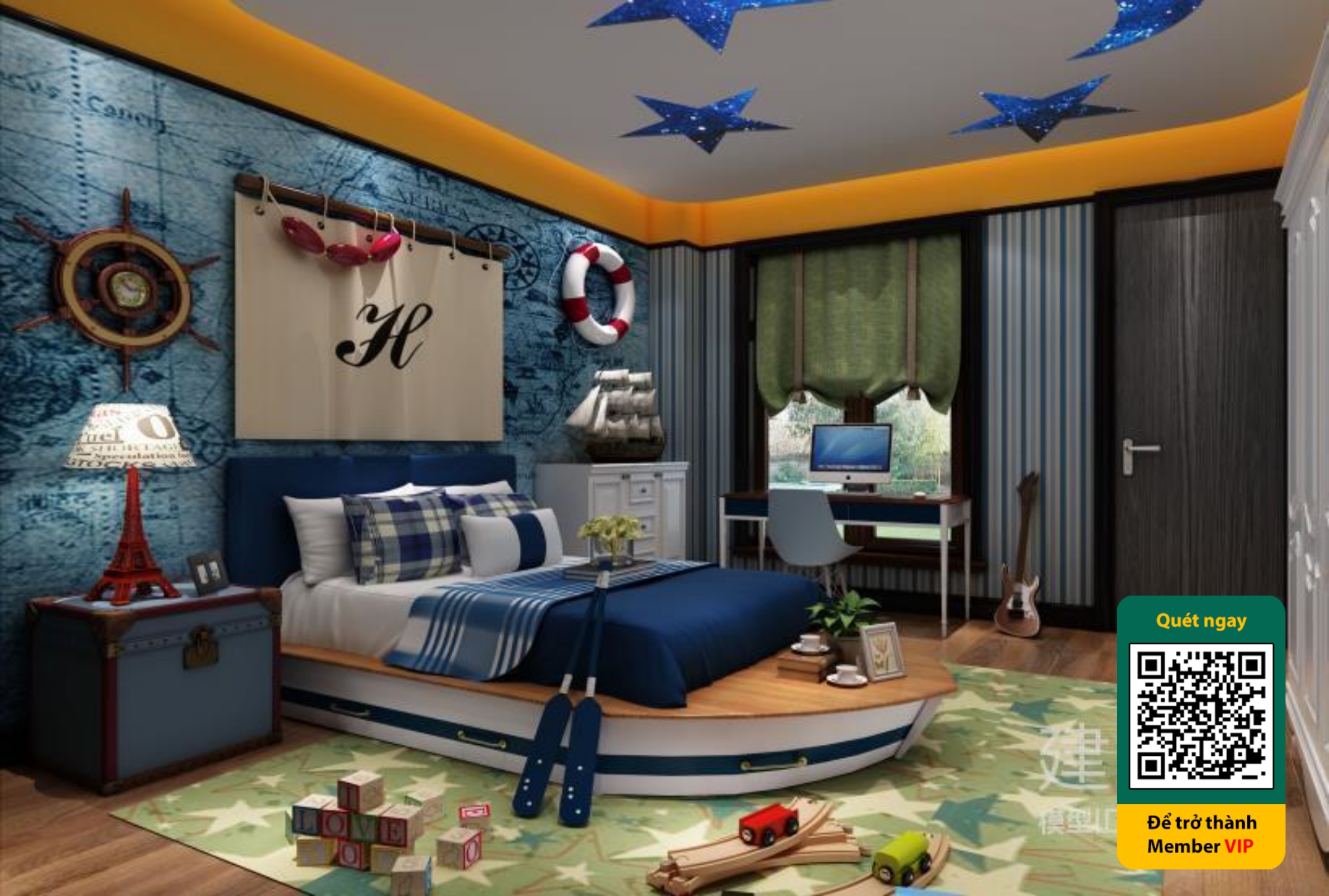 CHILDROOM SETS – VRAY / CORONA – 3D MODEL – 5487 - thumbnail 1