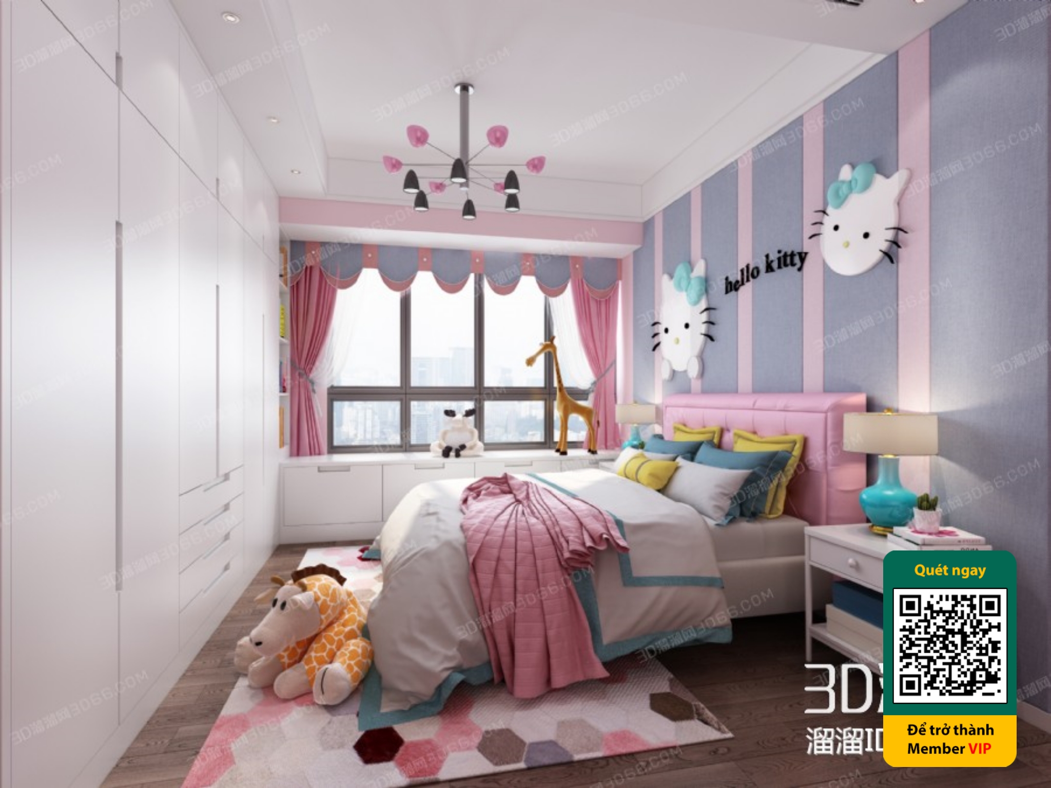 CHILDROOM SETS – VRAY / CORONA – 3D MODEL – 5675 - thumbnail 1