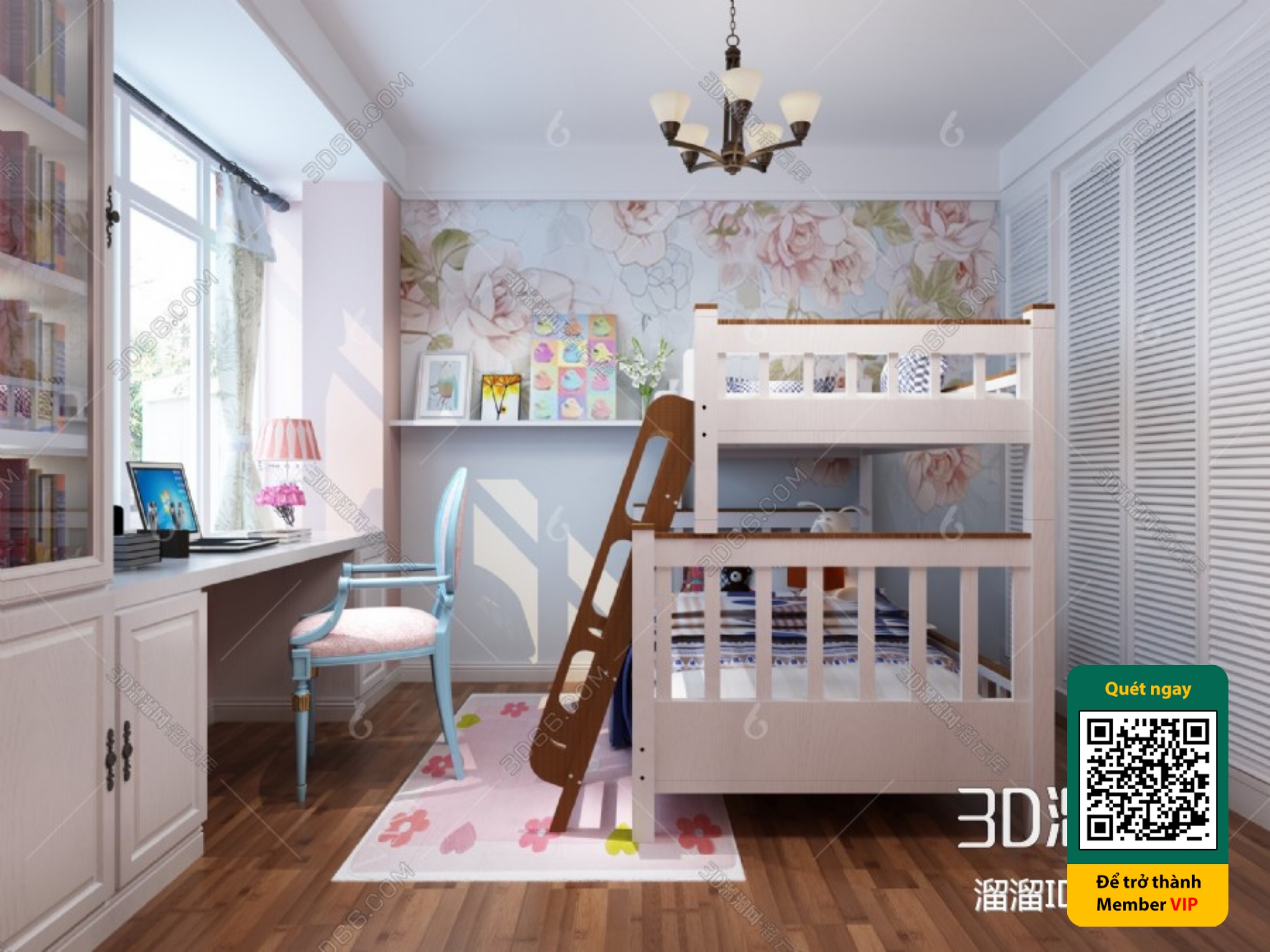 CHILDROOM SETS – VRAY / CORONA – 3D MODEL – 5700 - thumbnail 1