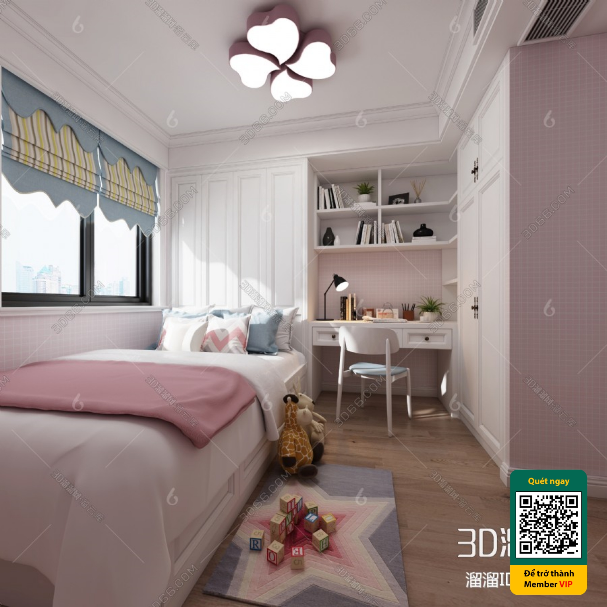 CHILDROOM SETS – VRAY / CORONA – 3D MODEL – 5703 - thumbnail 1