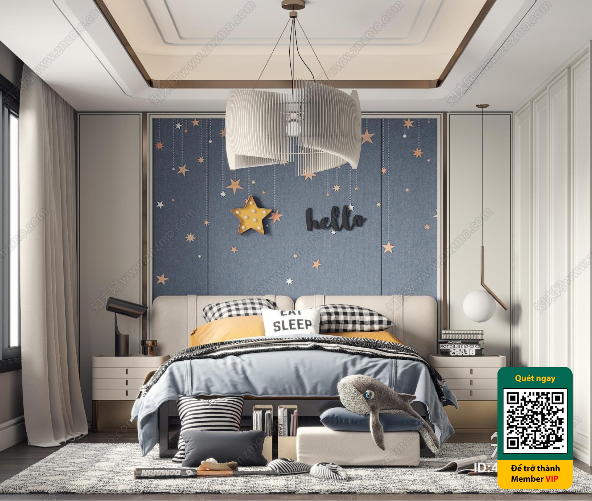 CHILDROOM SETS – VRAY / CORONA – 3D MODEL – 5759 - thumbnail 1