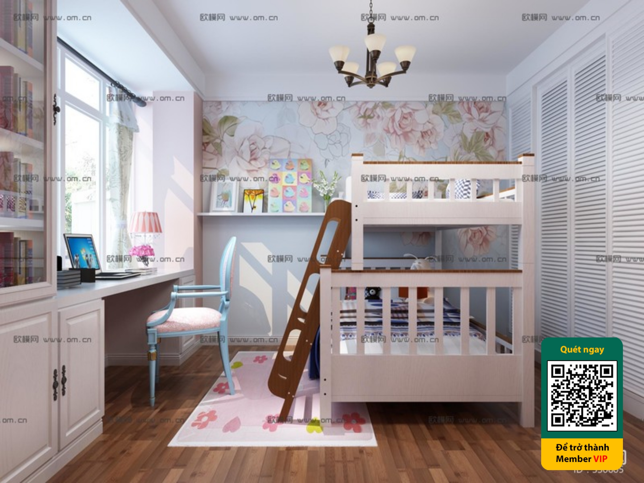 CHILDROOM SETS – VRAY / CORONA – 3D MODEL – 5830 - thumbnail 1