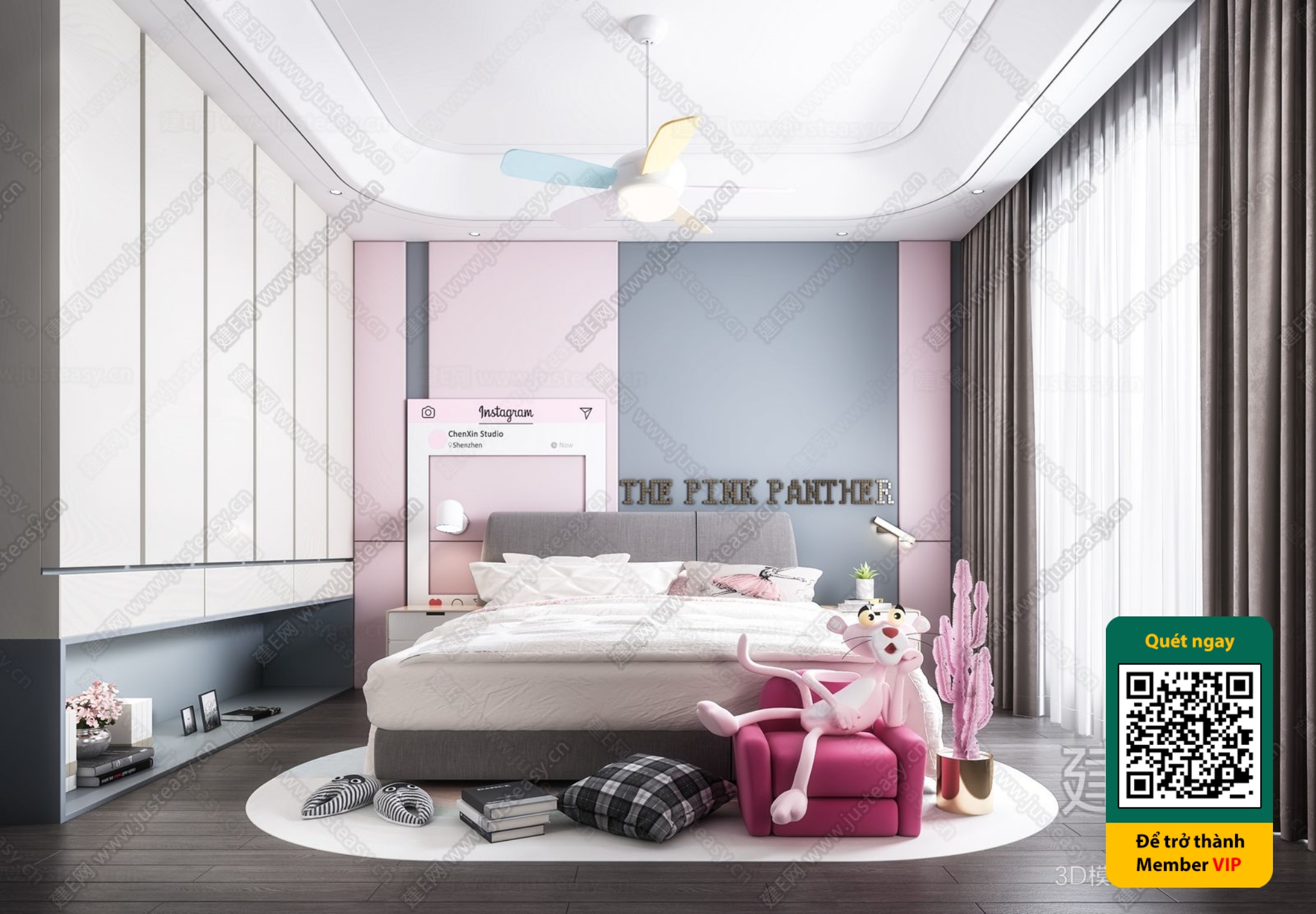 CHILDROOM SETS – VRAY / CORONA – 3D MODEL – 5854 - thumbnail 1