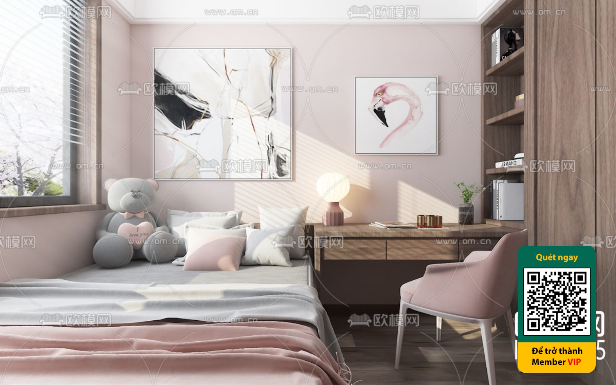 CHILDROOM SETS – VRAY / CORONA – 3D MODEL – 5870 - thumbnail 1