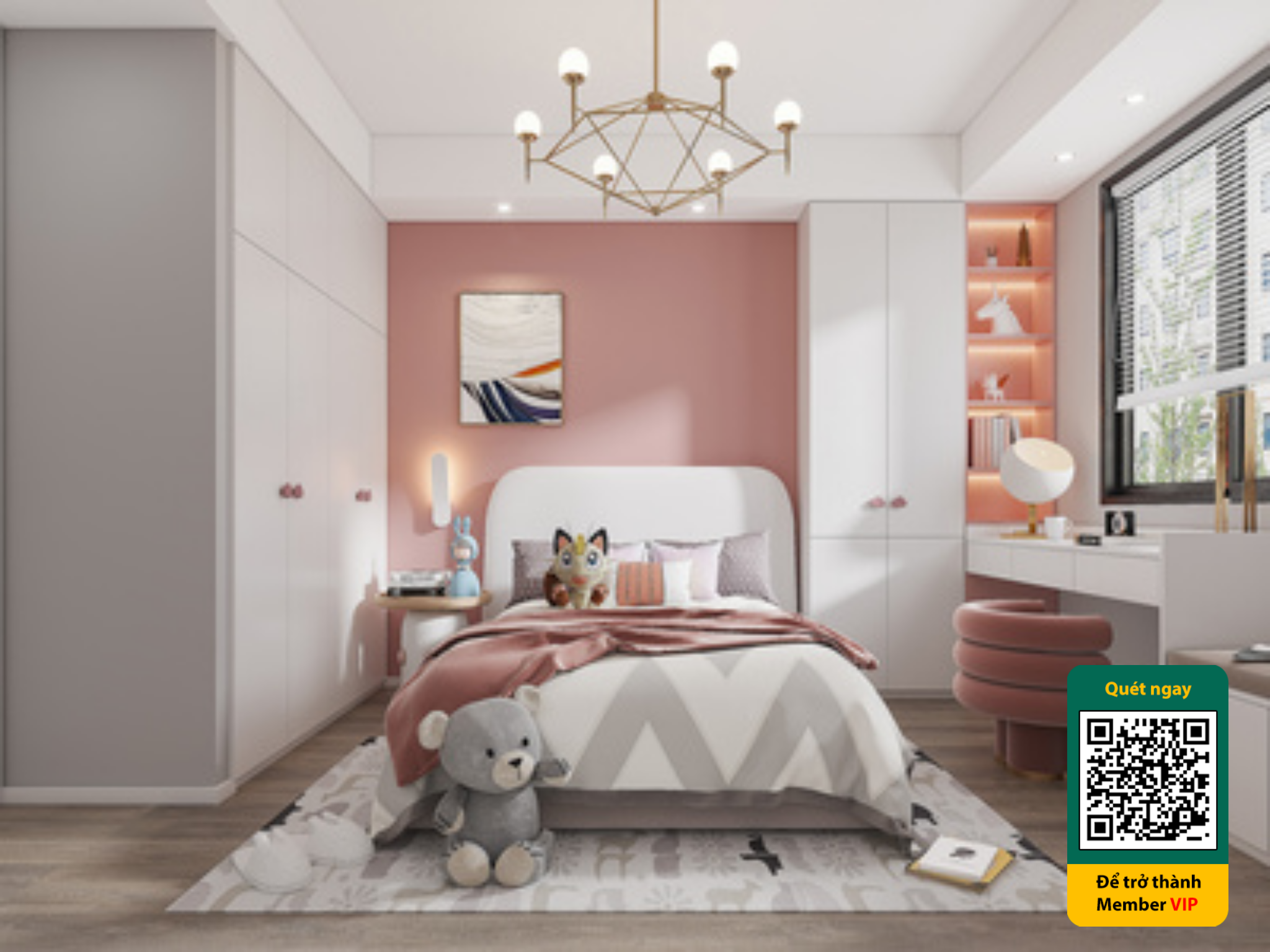 CHILDROOM SETS – VRAY / CORONA – 3D MODEL – 5890 - thumbnail 1