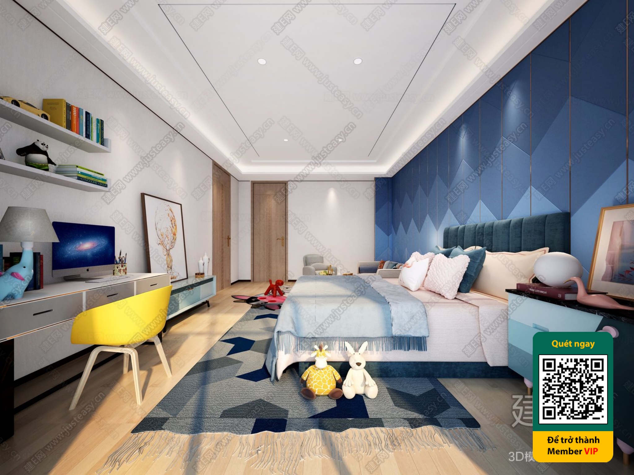 CHILDROOM SETS – VRAY / CORONA – 3D MODEL – 5903 - thumbnail 1