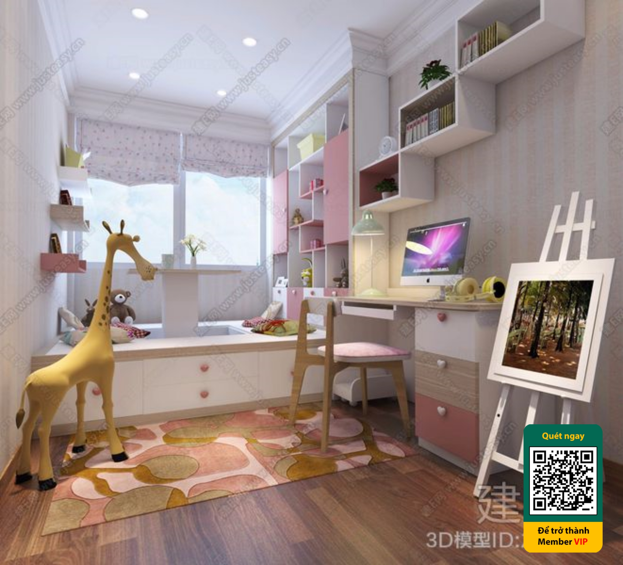 CHILDROOM SETS – VRAY / CORONA – 3D MODEL – 5907 - thumbnail 1