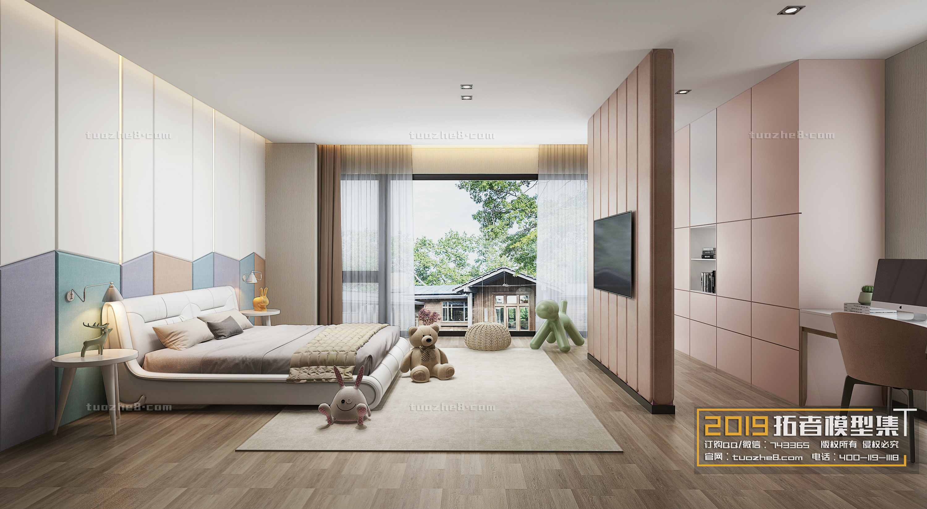 Extension Interior – BEDROOM – CHILDRENROOM – 019 - thumbnail 1