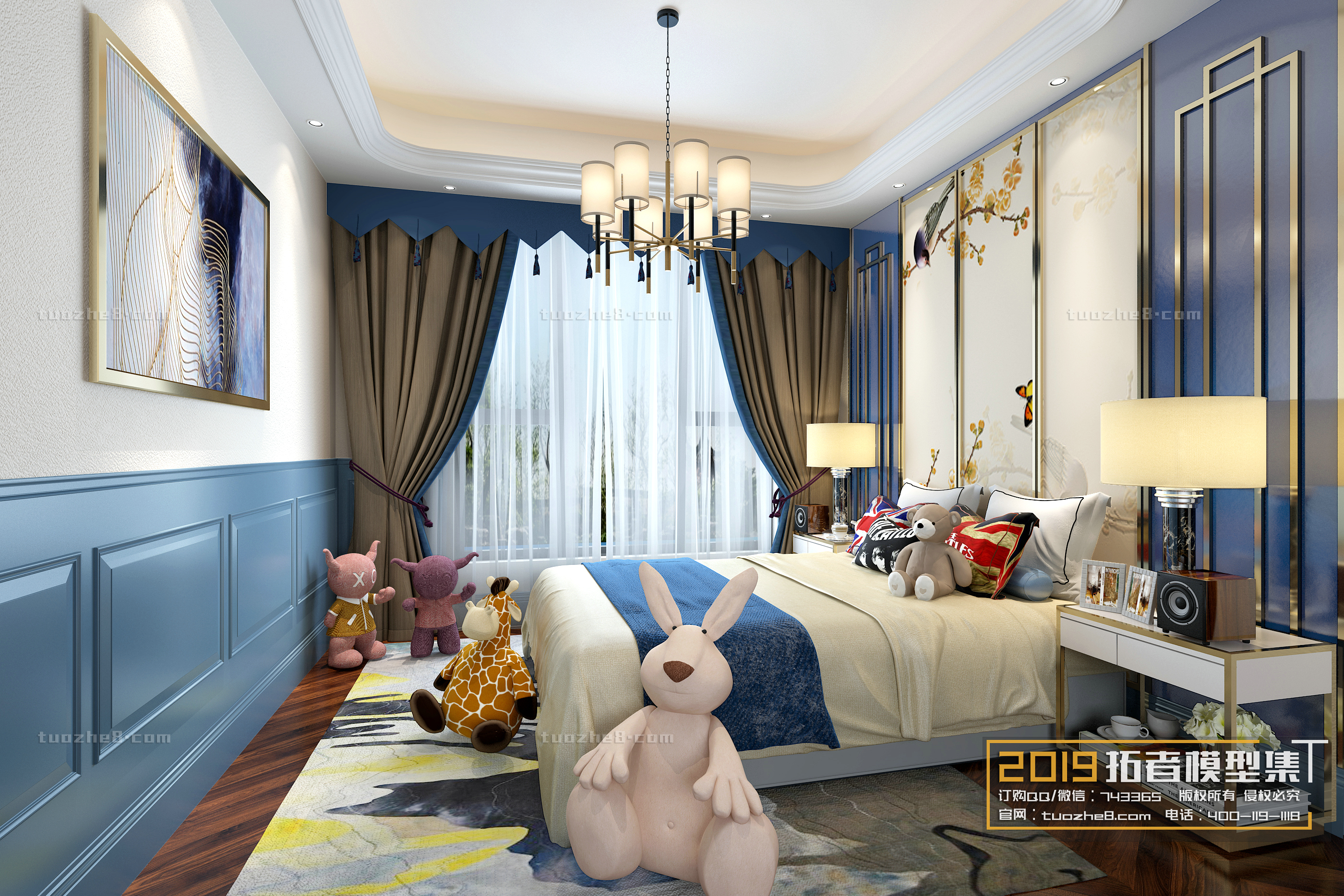 Extension Interior – BEDROOM – CHILDRENROOM – 022 - thumbnail 1