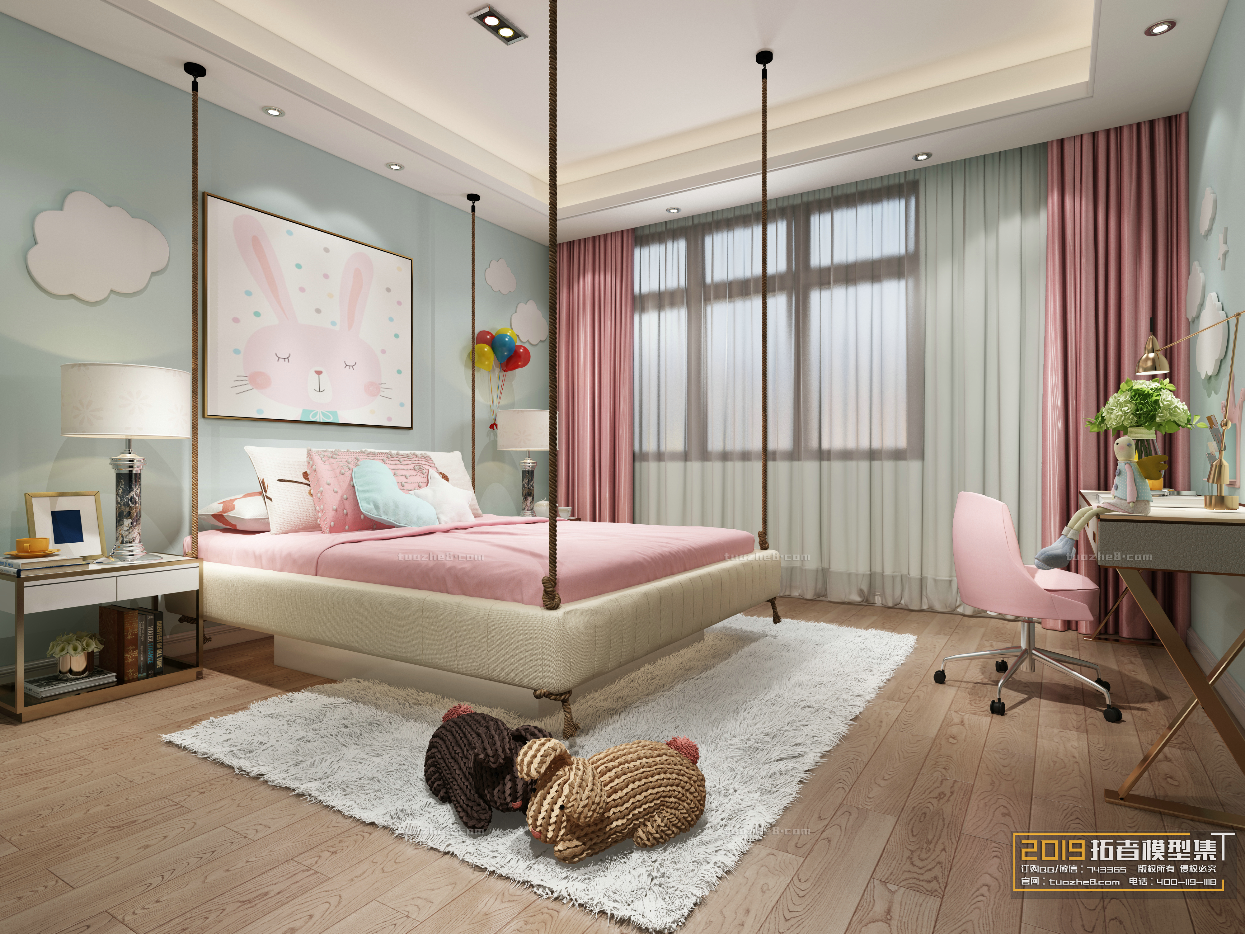 Extension Interior – BEDROOM – CHILDRENROOM – 026 - thumbnail 1