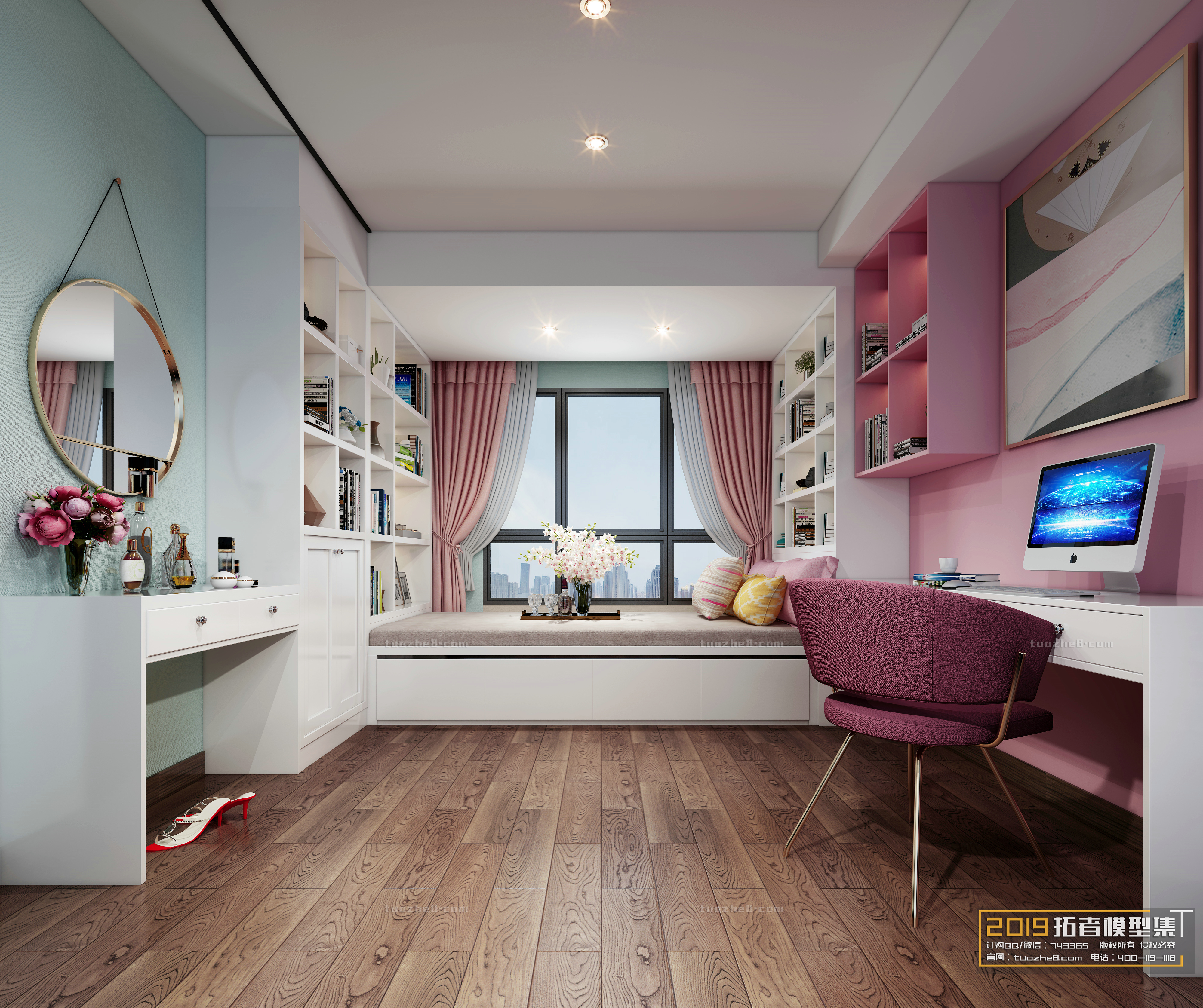 Extension Interior – BEDROOM – CHILDRENROOM – 028 - thumbnail 1