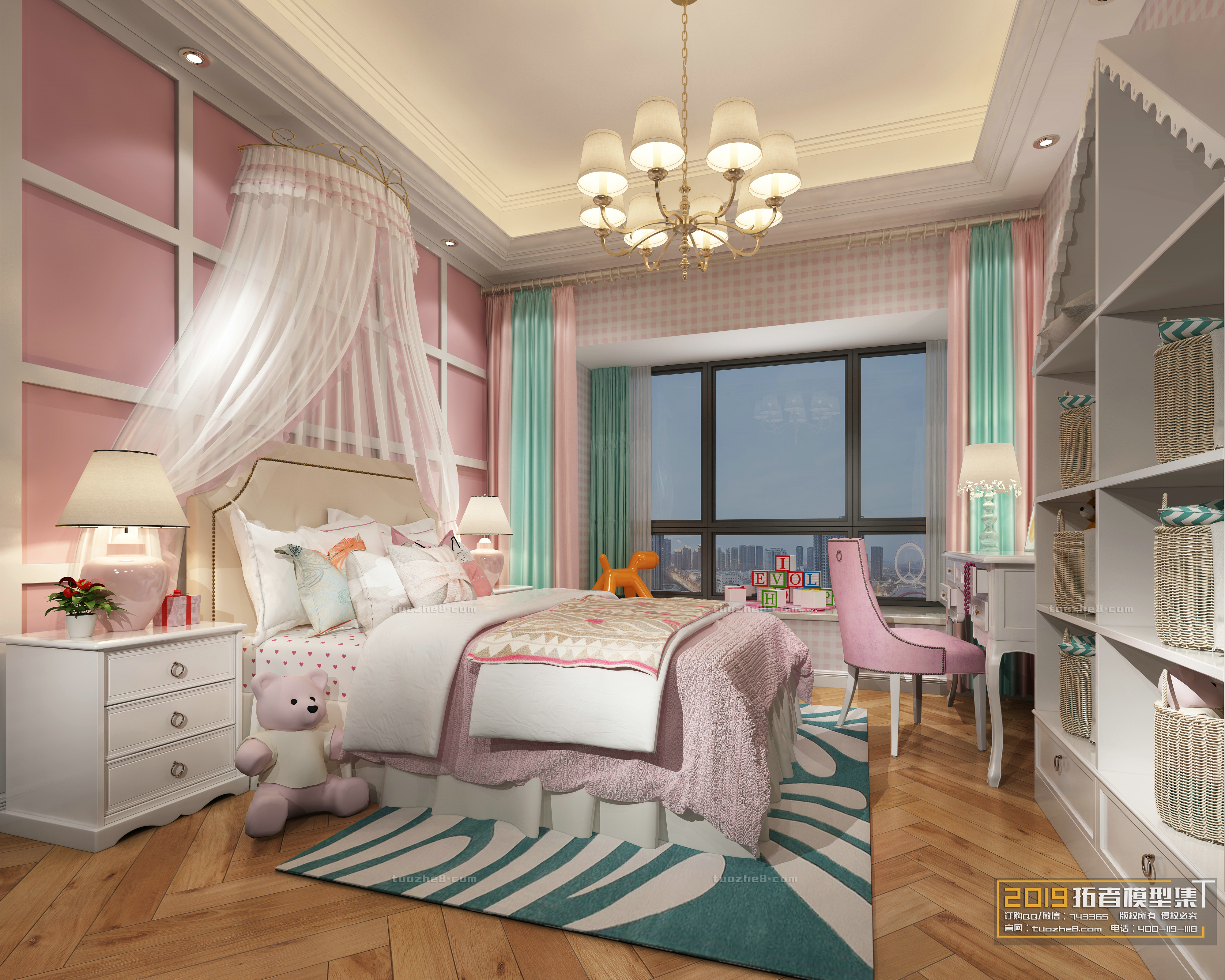 Extension Interior – BEDROOM – CHILDRENROOM – 032 - thumbnail 1