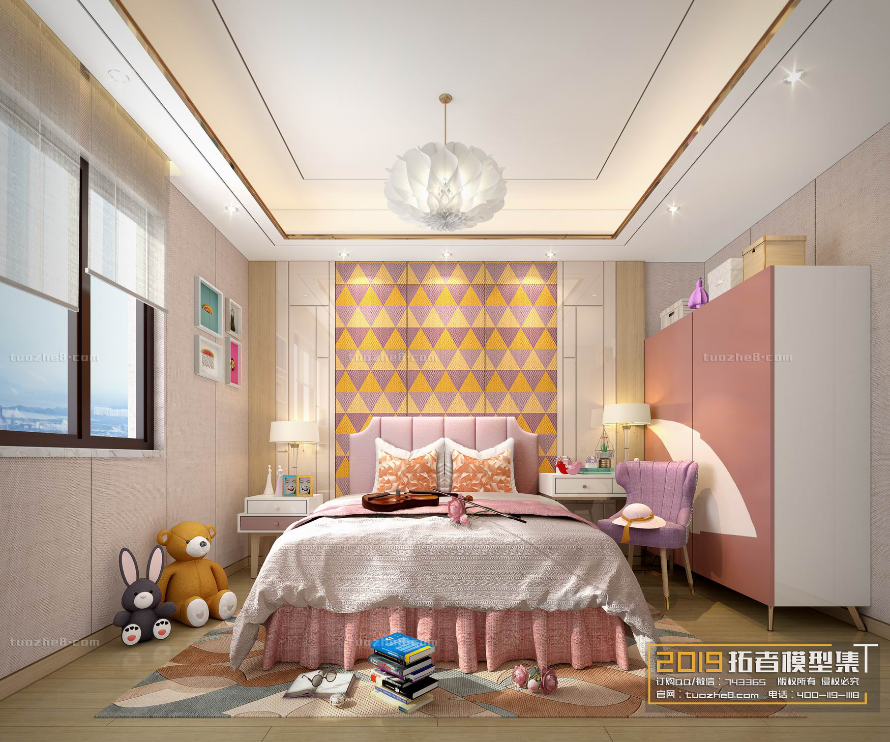 Extension Interior – BEDROOM – CHILDRENROOM – 040 - thumbnail 1