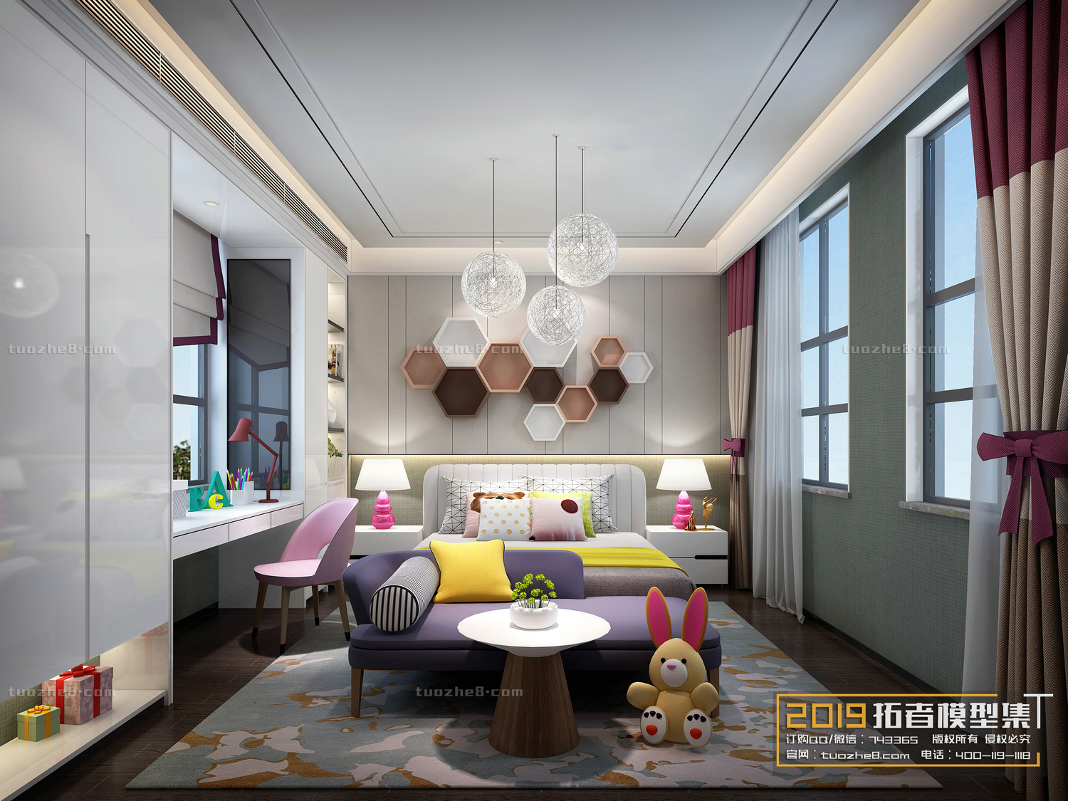 Extension Interior – BEDROOM – CHILDRENROOM – 043 - thumbnail 1