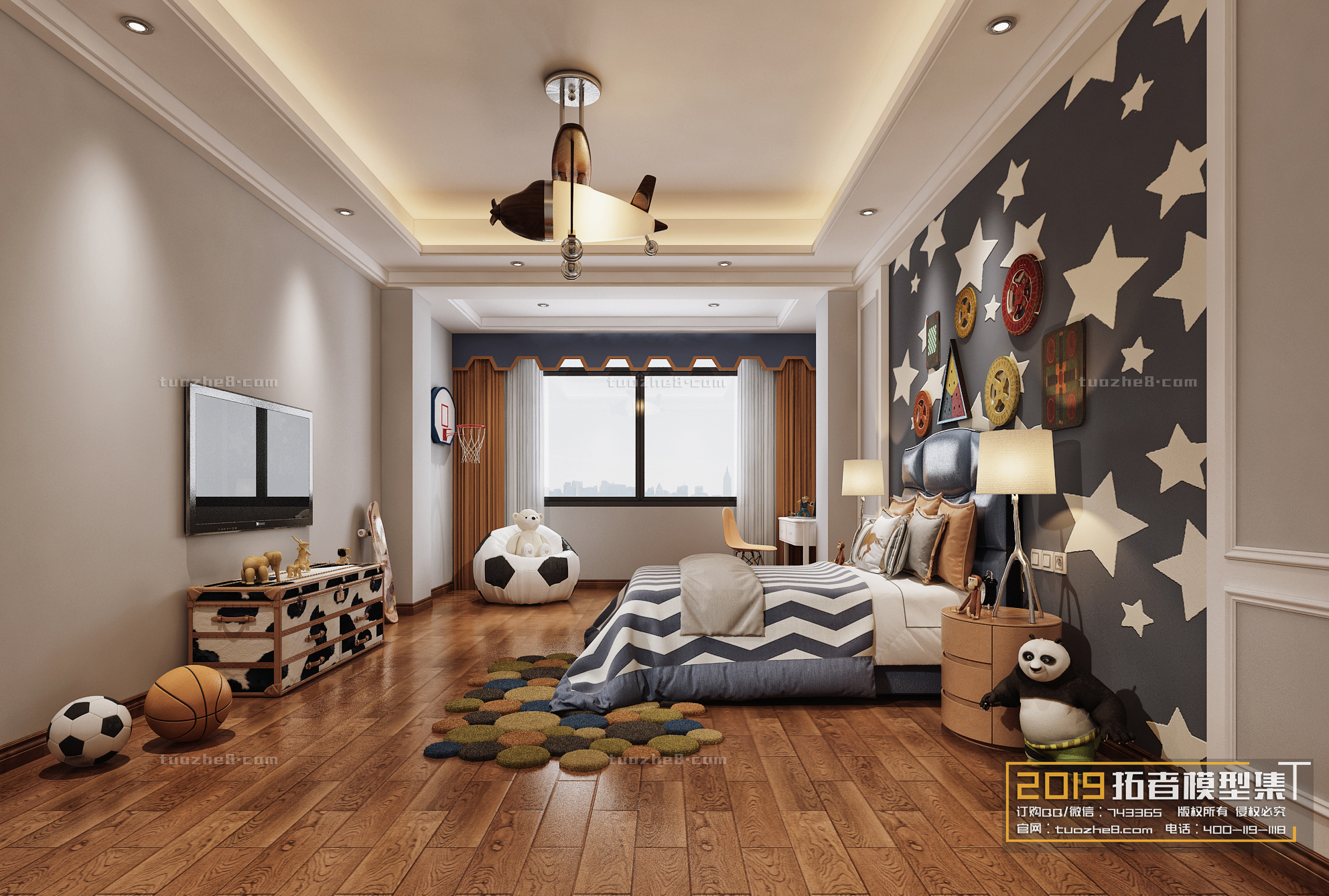 Extension Interior – BEDROOM – CHILDRENROOM – 045 - thumbnail 1