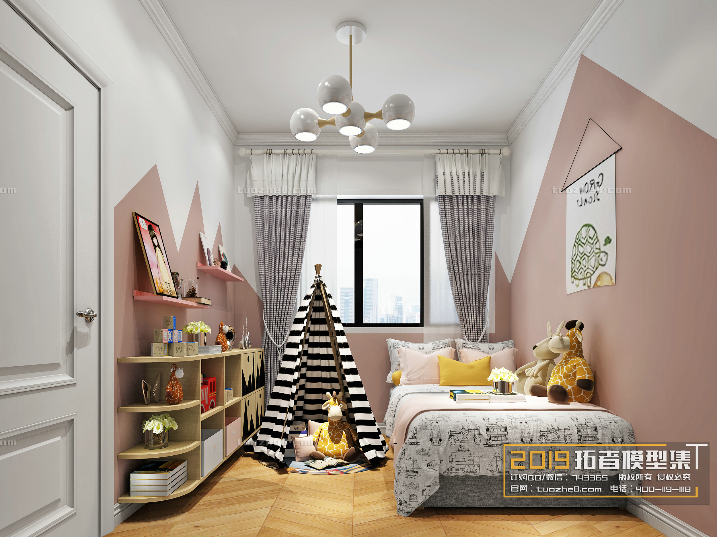 Extension Interior – BEDROOM – CHILDRENROOM – 047 - thumbnail 1