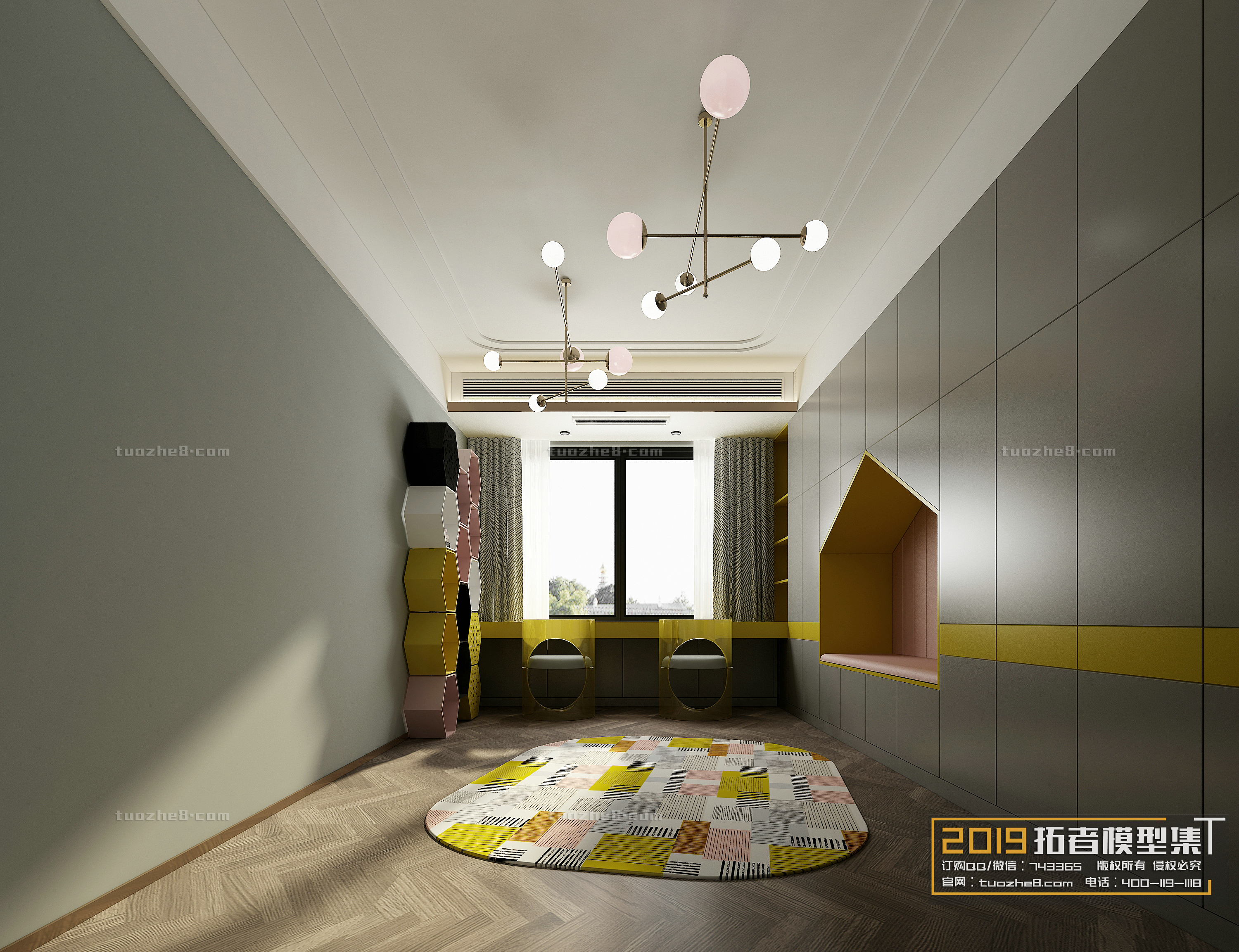 Extension Interior – BEDROOM – CHILDRENROOM – 049 - thumbnail 1