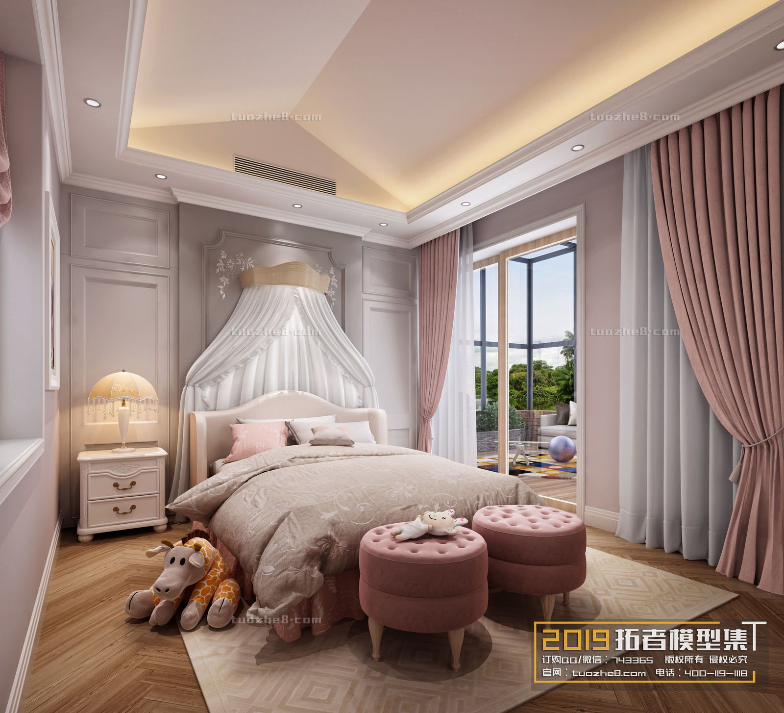 Extension Interior – BEDROOM – CHILDRENROOM – 050 - thumbnail 1