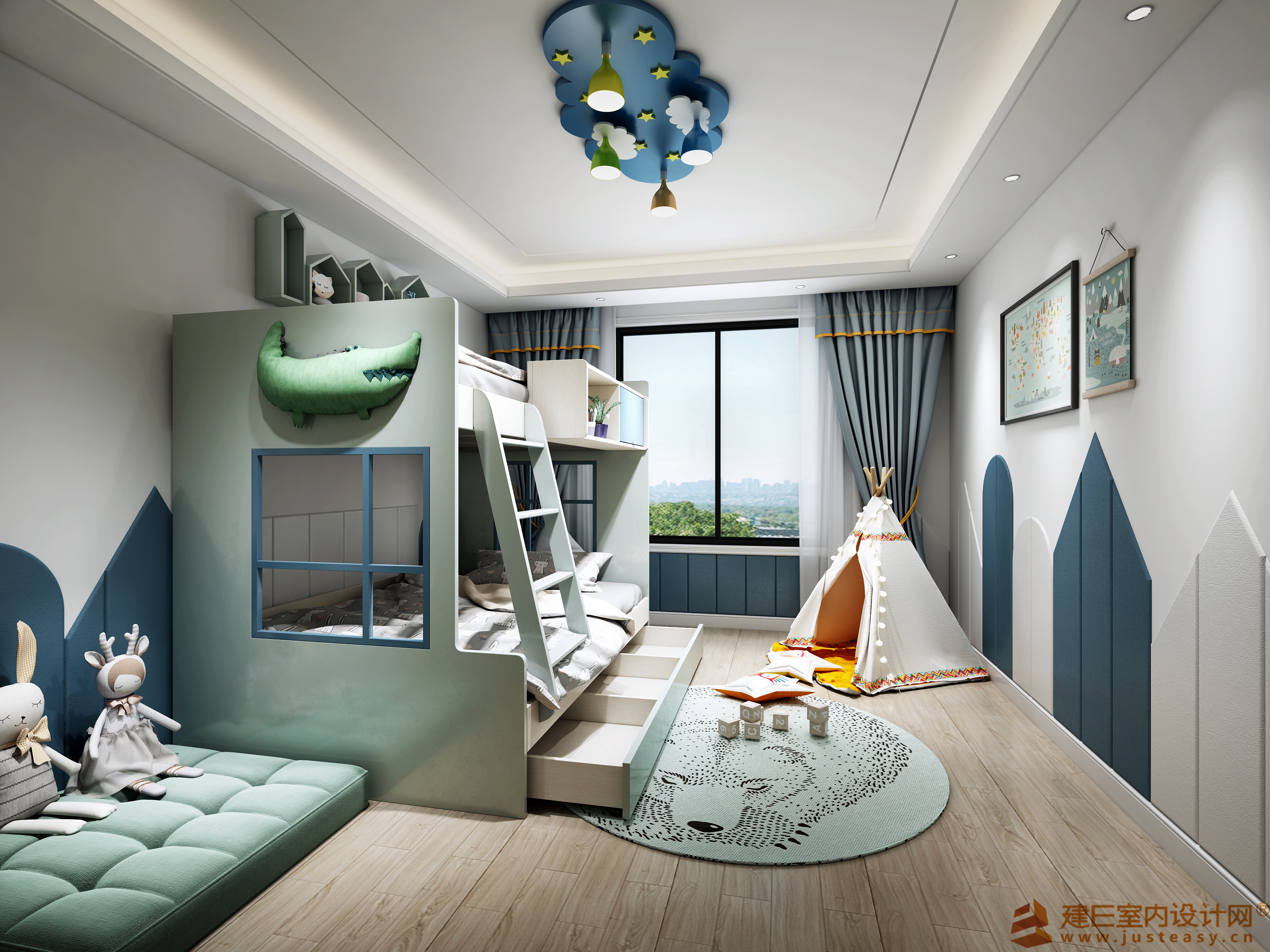 Justeasy 20 – House Space – 08 – CHILDRENROOM – G36 - thumbnail 1