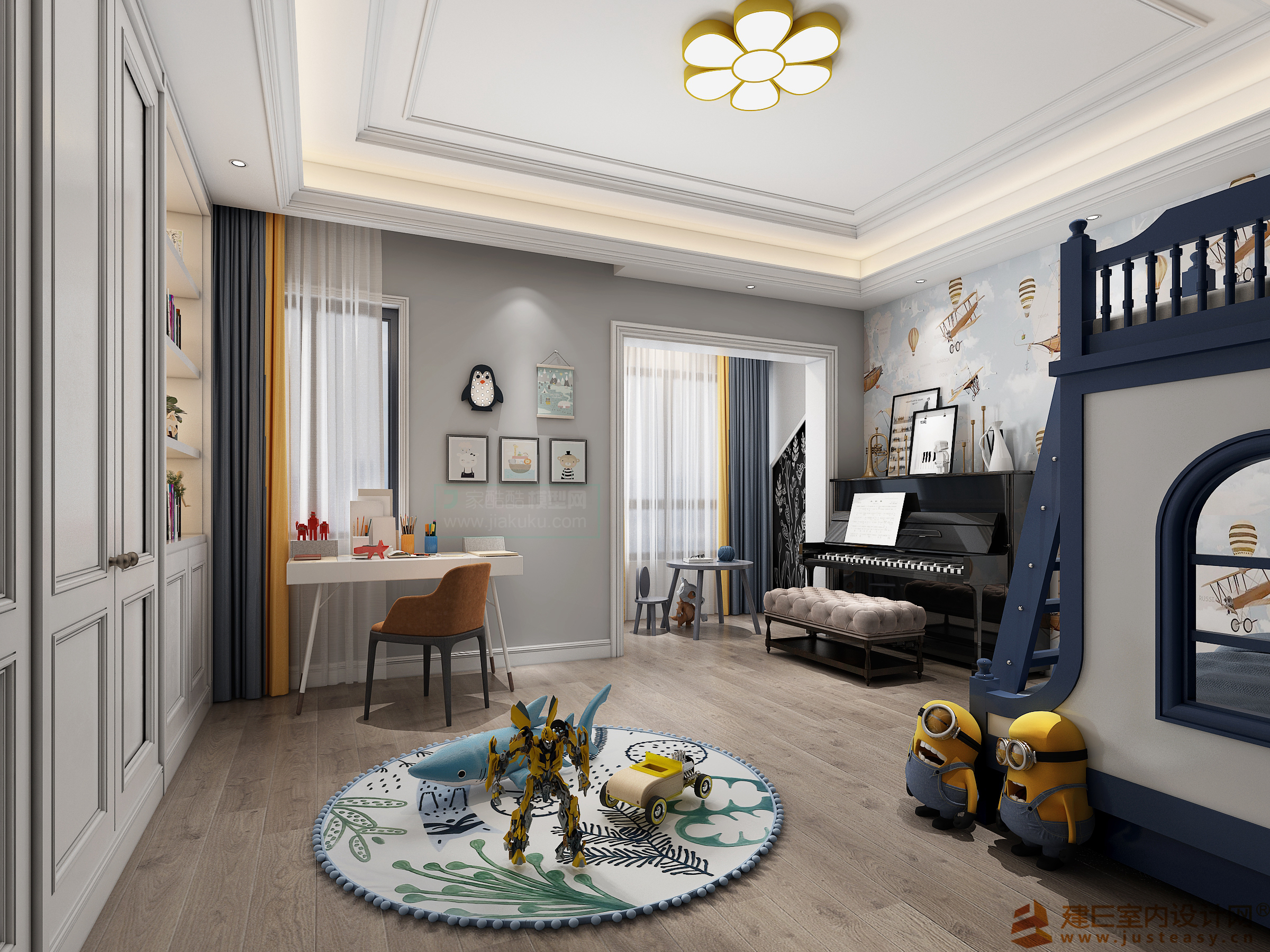 Justeasy 20 – House Space – 08 – CHILDRENROOM – Z19 - thumbnail 1