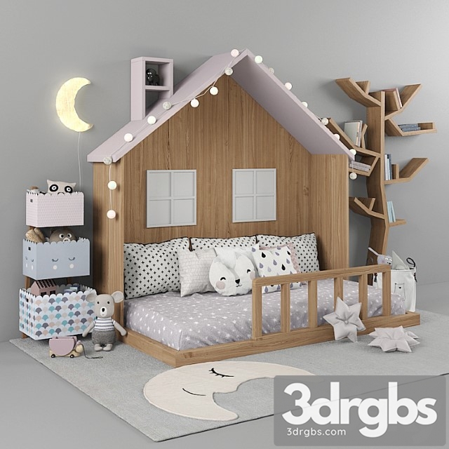 Bed Children 18 3dsmax Download - thumbnail 1