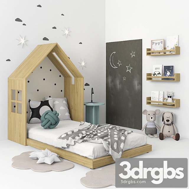 Bed Children 20 3dsmax Download - thumbnail 1