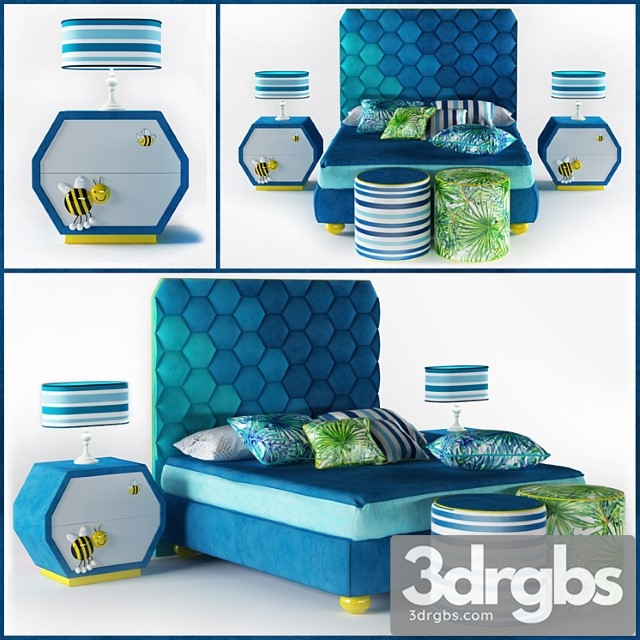 Bed Children 21 3dsmax Download - thumbnail 1