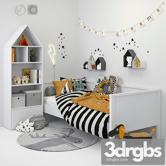 Bed Children 22 3dsmax Download - thumbnail 1