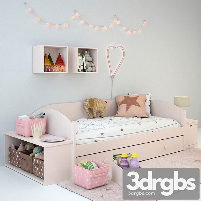 Bed Children 27 3dsmax Download - thumbnail 1