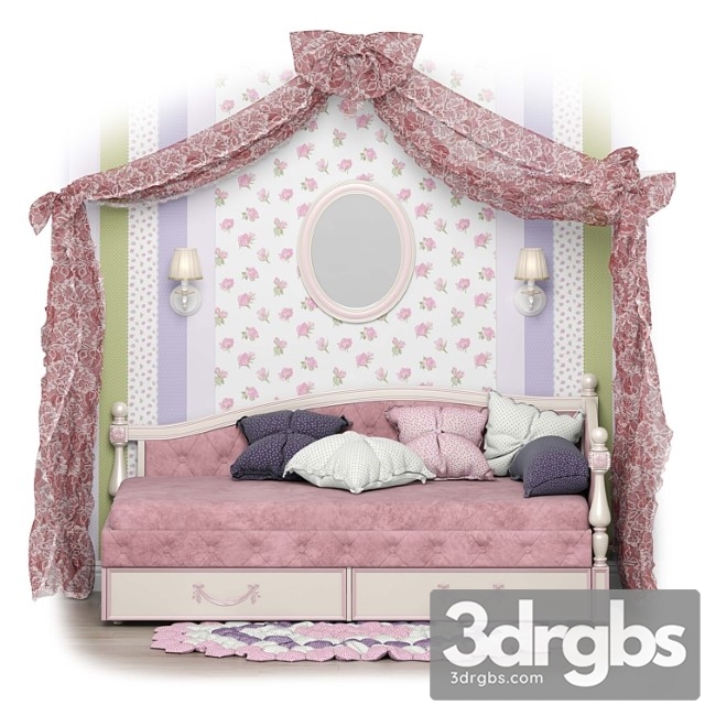 Bed Children 30 3dsmax Download - thumbnail 1