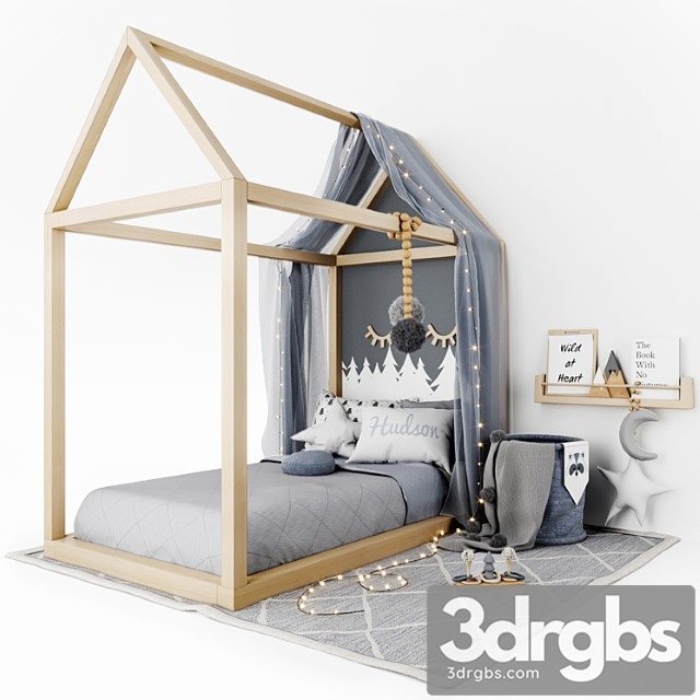 Bed Children 7 3dsmax Download - thumbnail 1