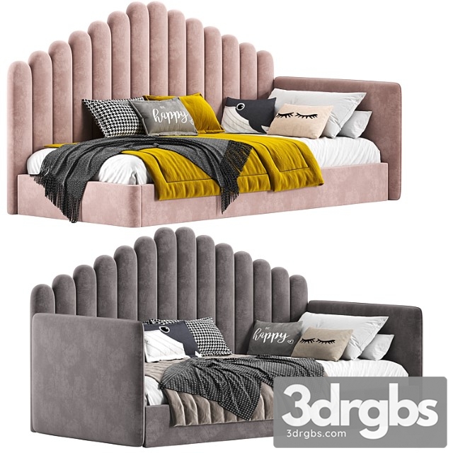 Bed Daybed Blom 3dsmax Download - thumbnail 1