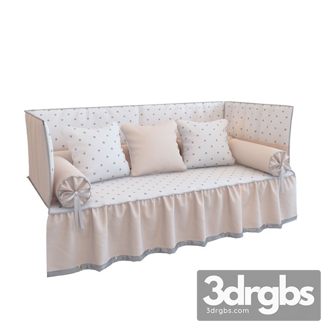 Bed for A Cot Quot 3dsmax Download - thumbnail 1