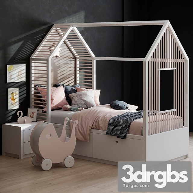 Bed Kid 3dsmax Download - thumbnail 1