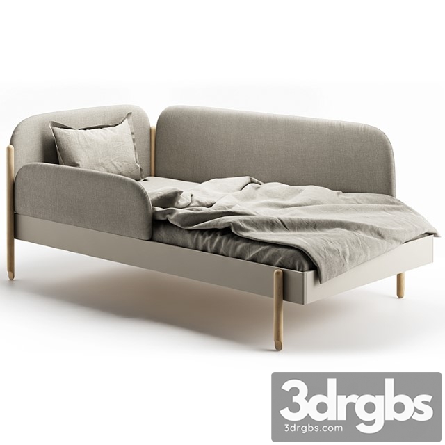 Bed Single 3dsmax Download - thumbnail 1