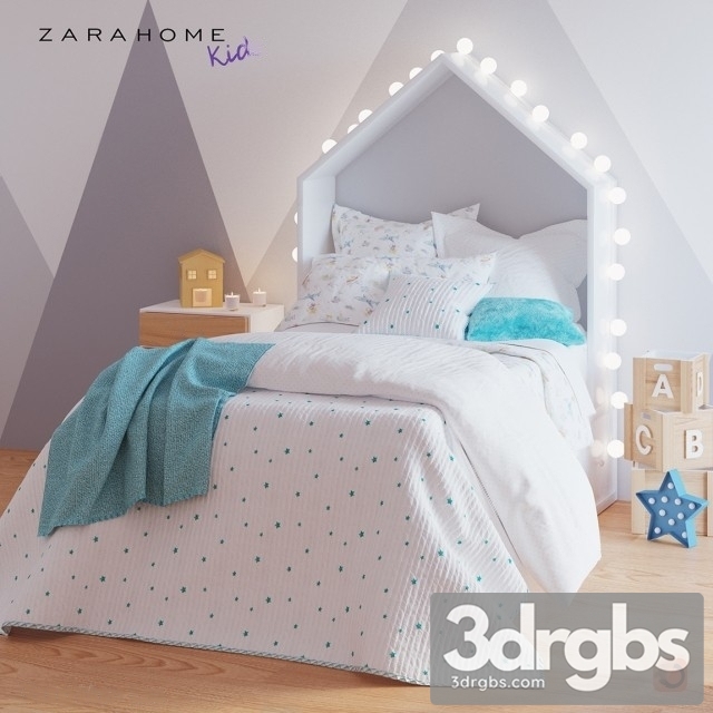 Bedroom Kid 04 3dsmax Download - thumbnail 1