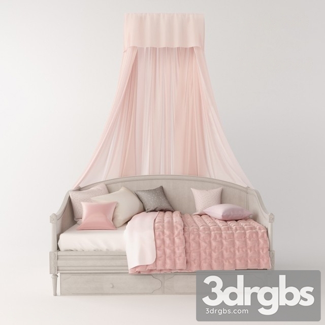 Bellina Arched Panel Daybed 3dsmax Download - thumbnail 1