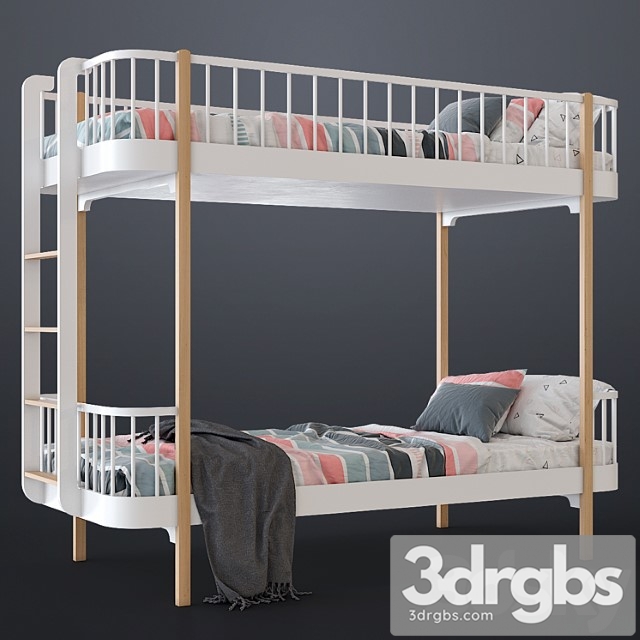 Bunk Bed by Oliver Furniture 3dsmax Download - thumbnail 1