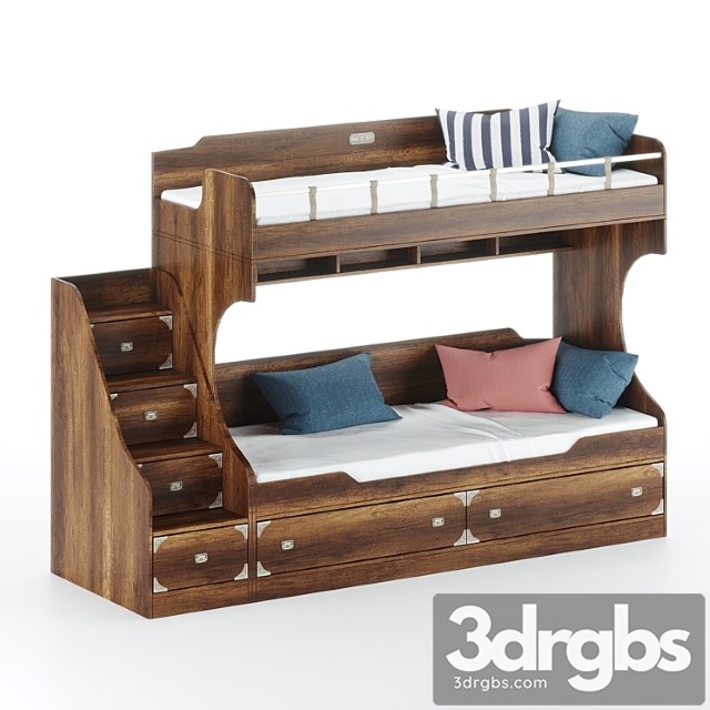 Bunk Bed Hoff Navigator 3dsmax Download - thumbnail 1